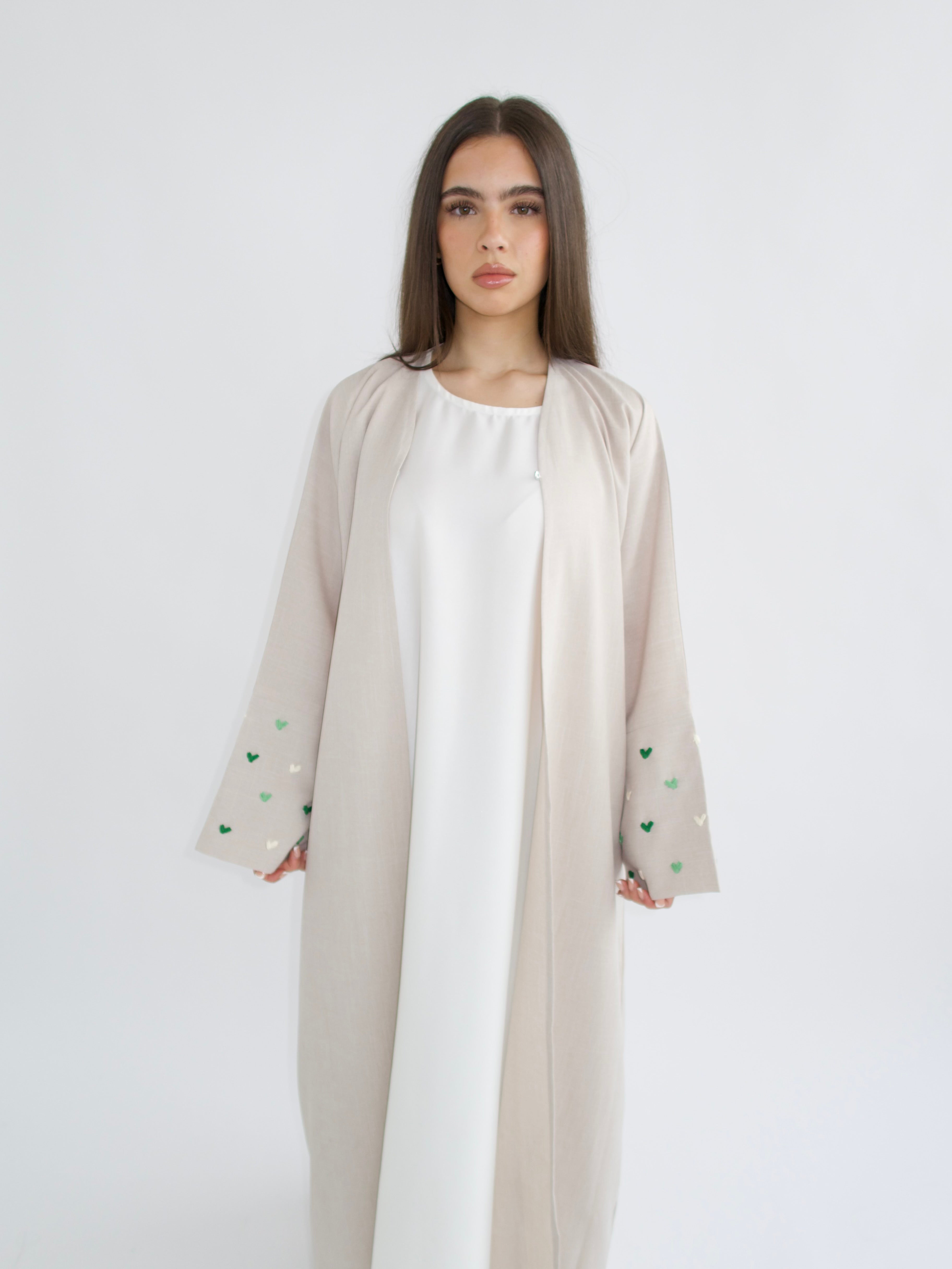 Qalb Abaya - Green