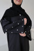 Qalb Abaya - Black